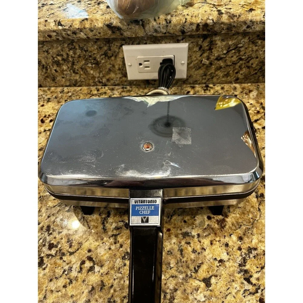 Vintage Vitantonio Pizzelle Chef 300 Cookie Maker Tested & Works Great!